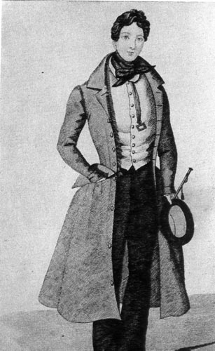 эскиз костюма 1831 г.